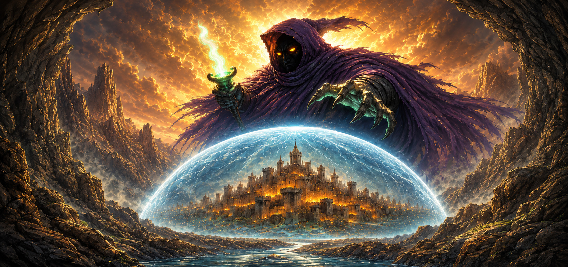 Lathmar: The Fallen Depths main screen